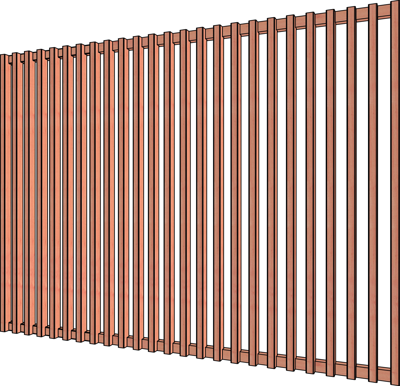 Louvre verticaal module C