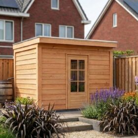 Compleet dicht incl. deur