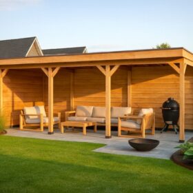 Combinatie 3 met zij- en 3x achterwand